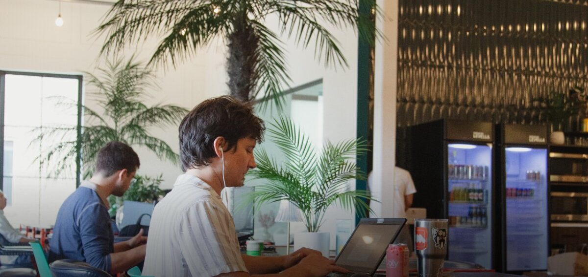 Members working at THRIVE
